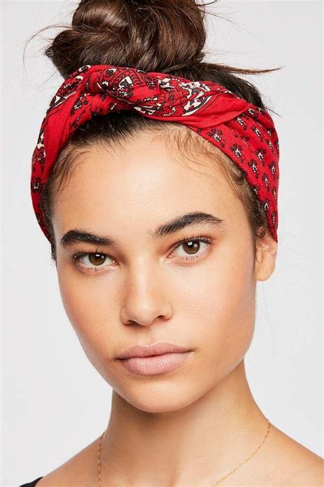 79 Popular How To Tie A Bandana Curly Hair Trend This Years Stunning