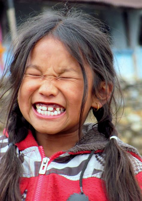 Nepal Just Smile Big Smile Smile Face Kids Around The World People