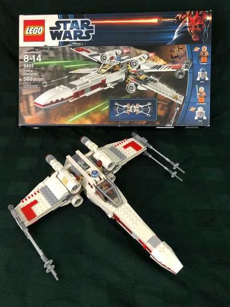 Retired Lego 9493 Star Wars X Wing Fighter 100 Complete With Mini