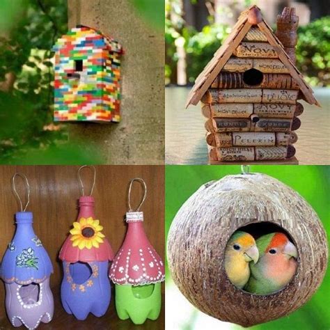 Ten Amazing Birdhouses Made From Recycled Things Bird Houses Bird