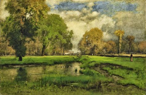 George Inness Tonalist Painter Tuttart Pittura Scultura