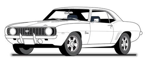 1969 Camaro Drawing At Explore Collection Of 1969