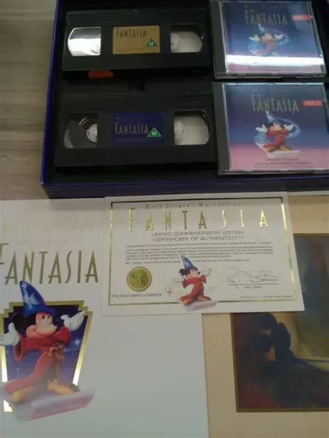 RARE WALT DISNEY S Masterpiece Fantasia Deluxe Collectors Edition 2
