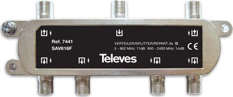 Televes F 6w 5 2400 Mhz Διακλαδωτής Skroutz Gr