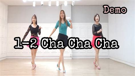 1 2 Cha Cha Cha Line Dance Demo Youtube