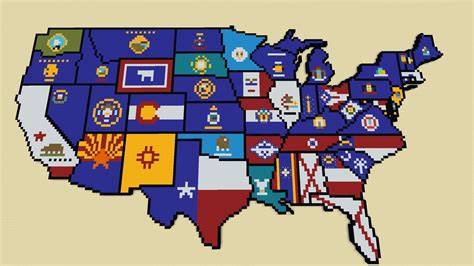 I Made A Map Of The Continental Usa In Minecraft R Minecraft