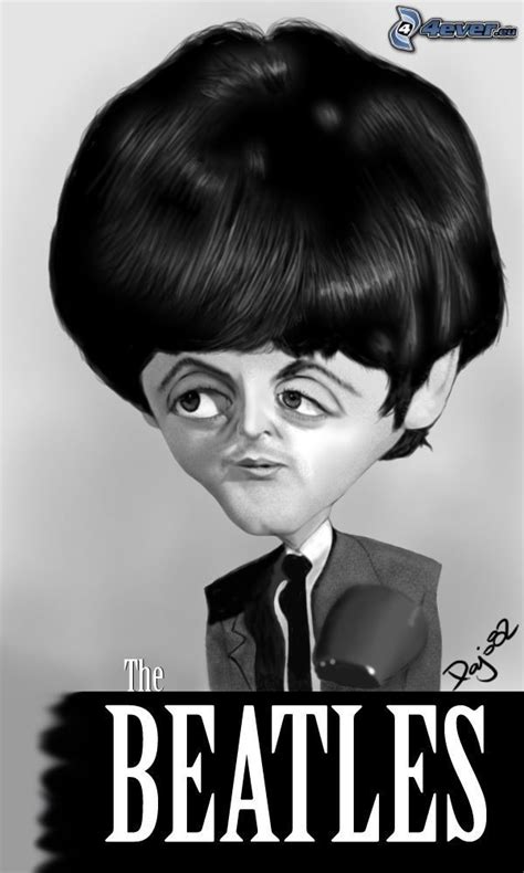 Paul Mccartney Celebrity Caricatures Paul Mccartney The Beatles