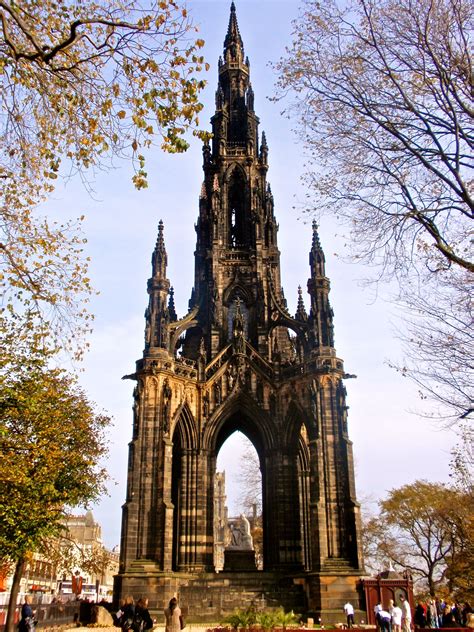 Sir Walter Scott Memorial Edinburgh Scotland © Zoe Hughes Places Ive