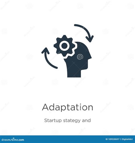 Adaptation Icon Vector Trendy Flat Adaptation Icon From Startup
