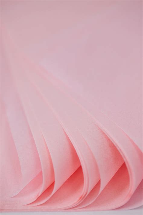 Light Pink Tissue Paper 24 Sheets Bulk Tissue Paper Etsy