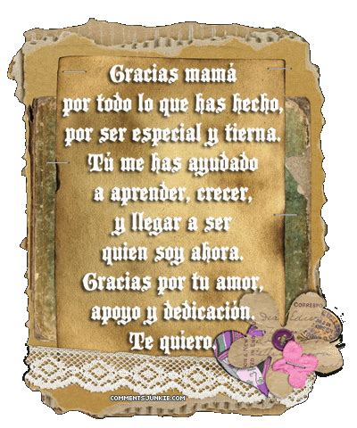 While some of our readers know the spanish so how does it goes in spanish? 2014 poems for mom | ... Graphics Spanish Mother's Day ...