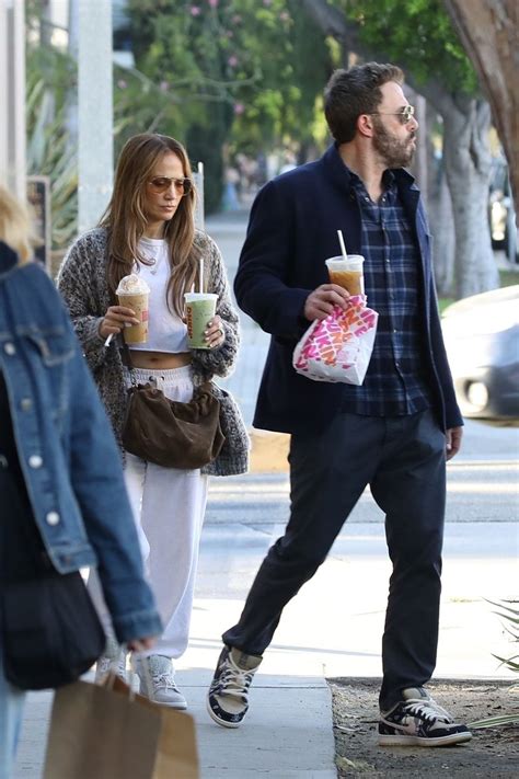 Ben Affleck Takes Wife Jennifer Lopez On A Dunkin Donuts Run