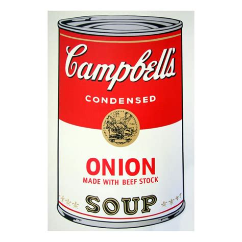 Charitybuzz Andy Warhol Limited Edition Soup Can Series I Suite Of 10