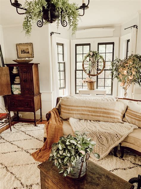 Fall Vibes Farmhouse Living Room Farm House Living Room Country