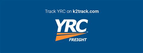 Yrc Tracking K2track