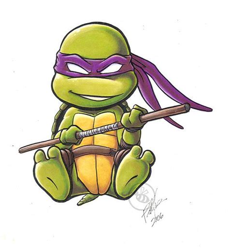 Love Ittt Baby Ninja Turtle Chibi Teenage Ninja Turtles