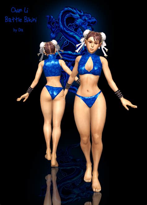 Chun Li Battle Bikini Release By Bubblecloud On Deviantart 41760 Hot Sex Picture