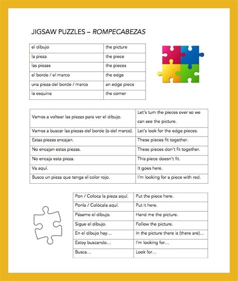 Spanish Vocabulary For Games Spanish Playground