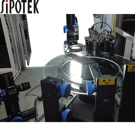 High Speed Glass Turntable Optical Inspection Sorting Machine