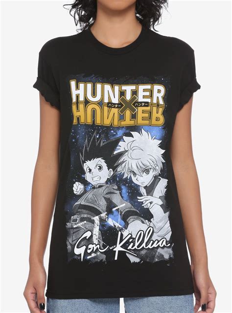 Gon Killua Jeans Diy Hunter X Hunter Hot Topic Tshirts Online Cute