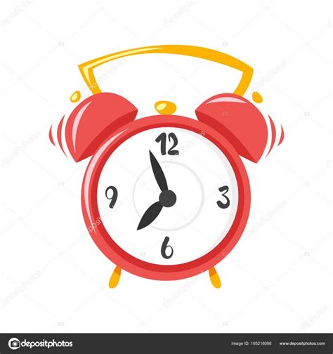 Disfruta de la mejor colección de dibujos animados para ver online gratis. Ilustración de reloj despertador. — Archivo Imágenes ...