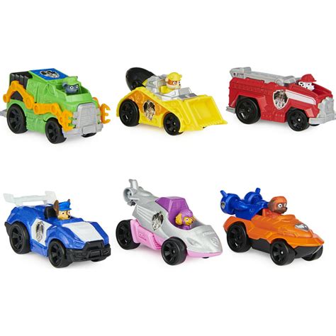 Paw Patrol True Metal Movie T Pack With 6 Vehicles 155 Scale