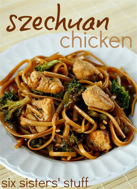 Szechuan Chicken Six Sisters Stuff