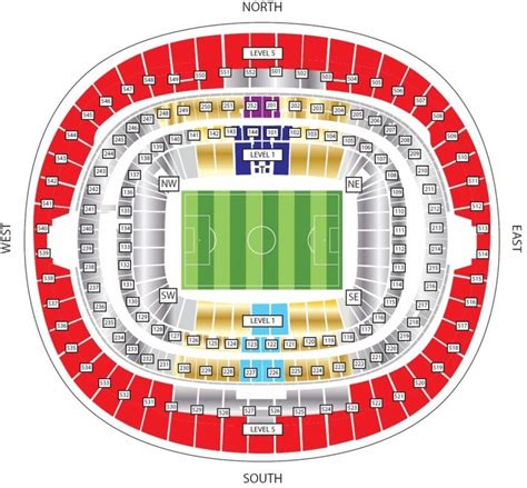 Top 10 stadiums with the biggest seating capacity. fine club wembley seating plan # ...