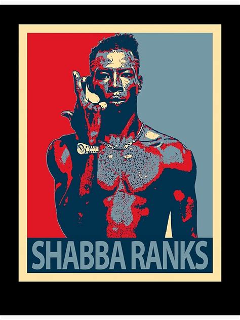 Shabba Ranks Poster For Sale By Janetrut Redbubble