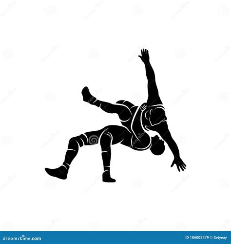 Suplex Cartoons Illustrations Vector Stock Images Pictures To