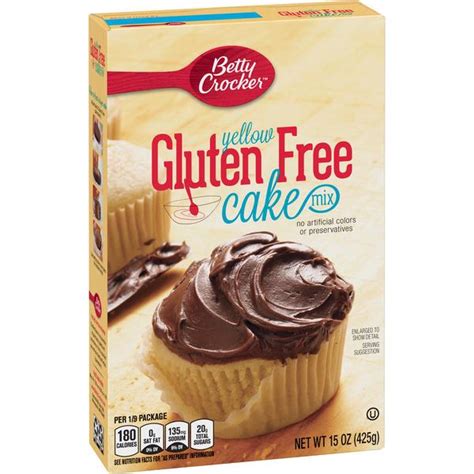 Scroll on to find easy recipes for everything from birthday cake shots (cake and booze, need i say more) to pumpkin cinnamon rolls, and almond chocolate biscotti. Betty Crocker Gluten Free Yellow Cake Mix | Hy-Vee Aisles ...