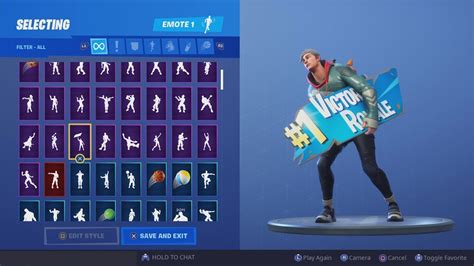 New Tier 100 Outfit Vendetta Showcase With All New Fortnite Season 9 Dance Moves And Emotes