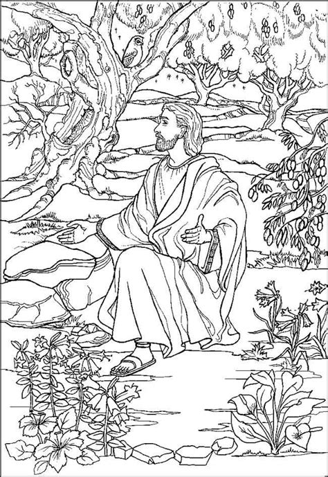 The garden of gethsemane | jesus and the journey to the cross #2. Jezus in Getsemane (2) | Jesus coloring pages, Bible ...