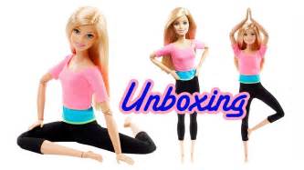 Barbie Made To Move Fitness Unboxing Youtube