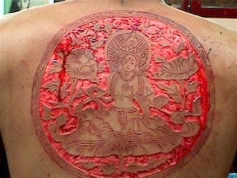 Scarification Branding Extreme Forms Of Body Art Photos The Advertiser