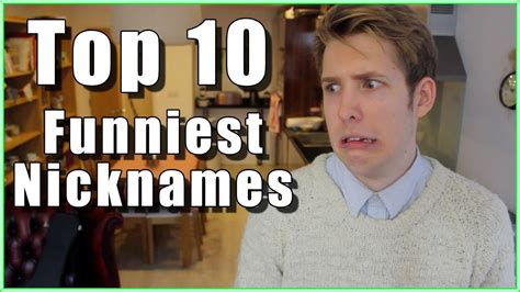 Top 10 Funniest Nicknames Evan Edinger Youtube