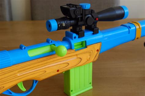 100cm Toy Prop Costume Assault Sniper Rifle Cap Gun Shoot Rubber Nerf