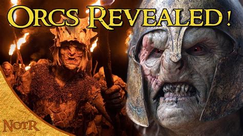 Orcs Revealed From Lotr Rings Of Power Youtube