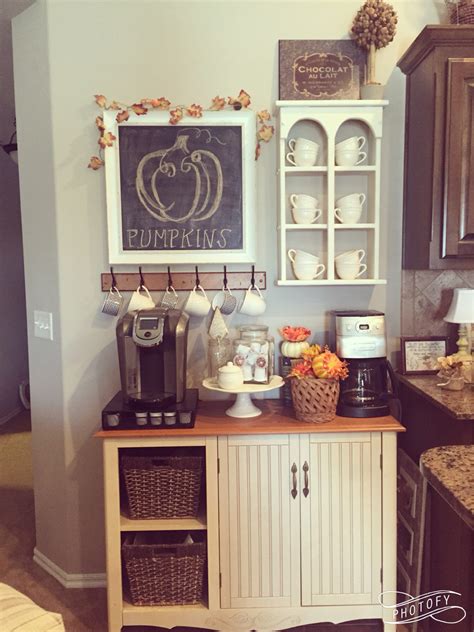 20 Coffee Station Ideas To Light Up Your Day Crafts On Fire