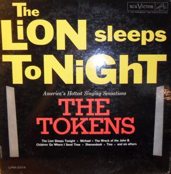 Simple picking pattern for chords. The Tokens - The Lion Sleeps Tonight (1961, Vinyl) | Discogs