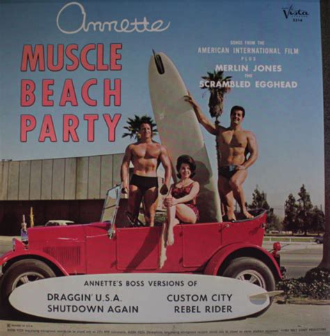 Showbiz Imagery And Forgotten History Beach Party Retro Rider Muscle