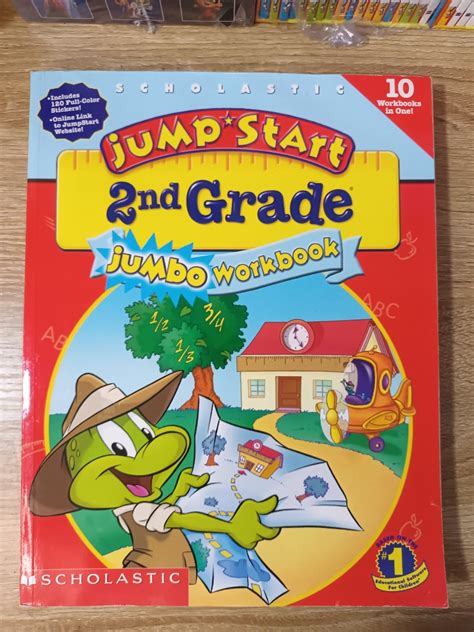Jump Start 2nd Grade Jumbo Workbook Hobbies And Toys Books And Magazines