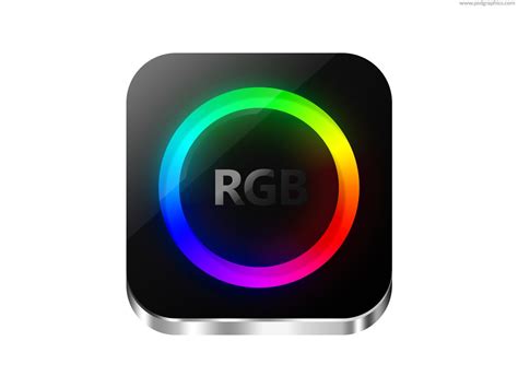 Rgb Controller Icon Psd Psdgraphics
