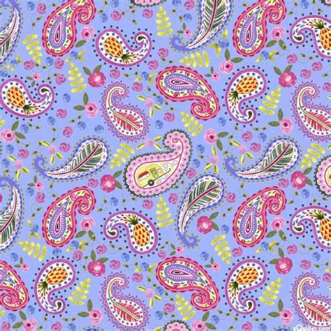 Flamingo Fantastico Paisley By Qt Fabrics 27386 W Etsy
