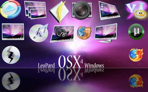 Osx Leopard 4 Windows Icons By Wallybescotty On Deviantart