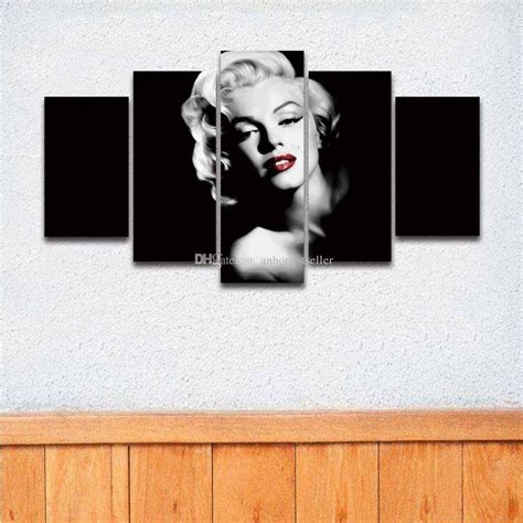 Marilyn monroe home decor welcomes you every time you walk in the door after a long day. 2019 Marilyn Monroe Canvas Art Printed Painting Wall ...