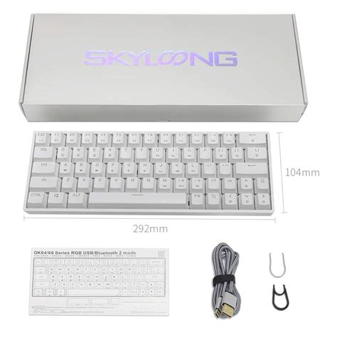 Epomaker Skyloong Sk Gk Keys Hot Swappable Mechanical Keyboard