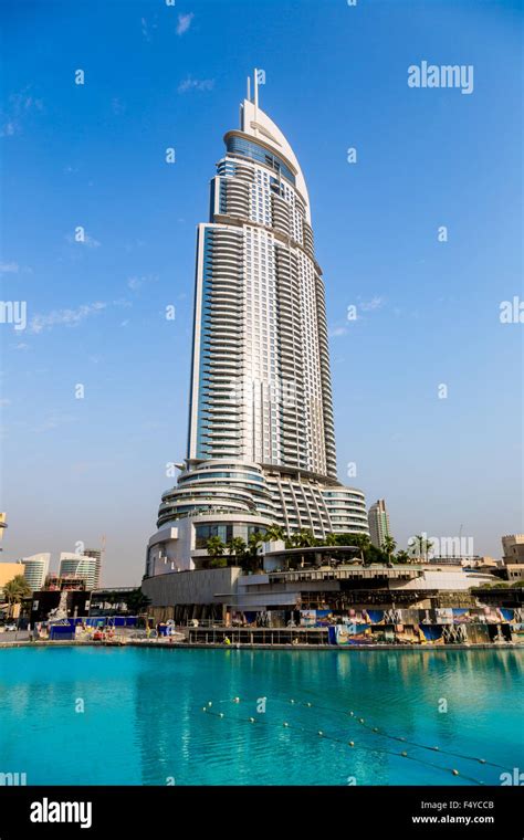 Dubai Uae November 13 Address Hotel And Lake Burj Dubai In Dubai