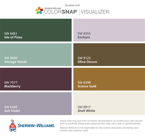 Get design inspiration for painting projects. I found these colors with ColorSnap® Visualizer for iPhone ...