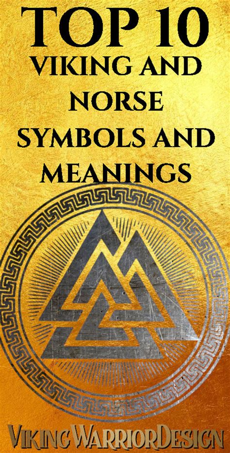 Ancient Viking Symbols Viking Symbols And Meanings Pagan Symbols